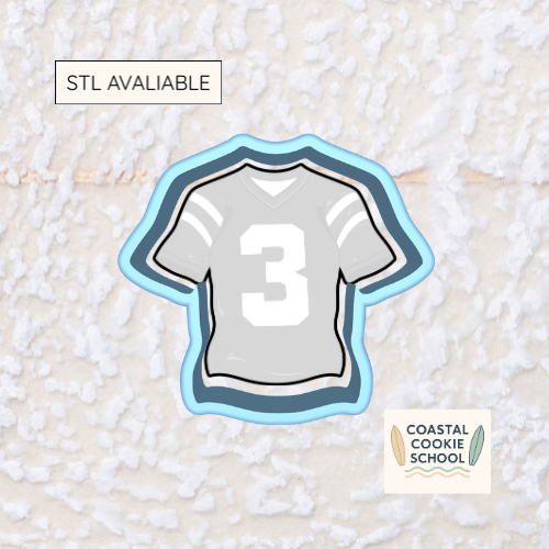 Football Jersey Cookie Cutter