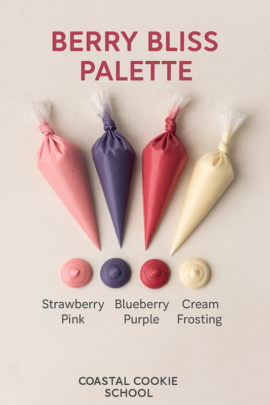 Berry Bliss: A Royal Icing Color Palette Bursting with Fun
