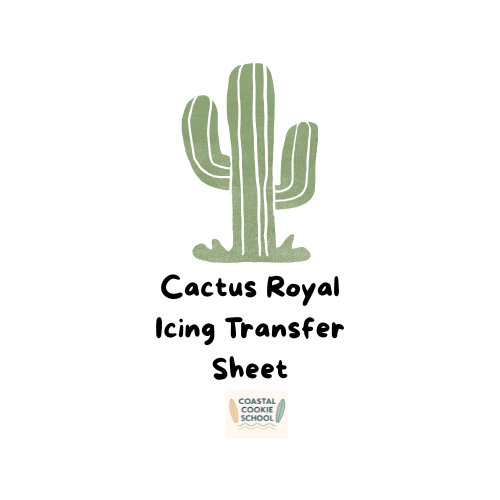 🌵Cactus Collection Royal Icing Transfer Sheet
