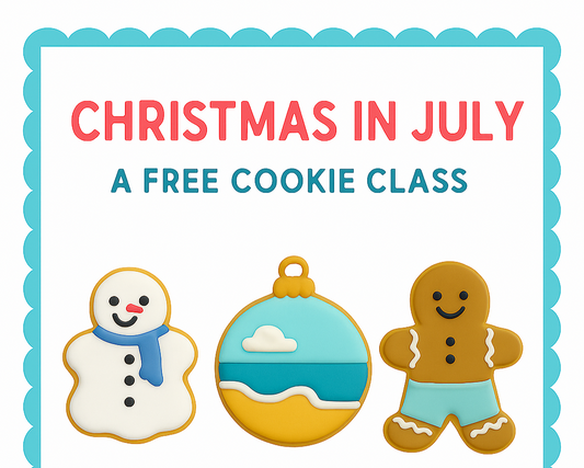 Christmas in July Cookie Class (Free Online Event)