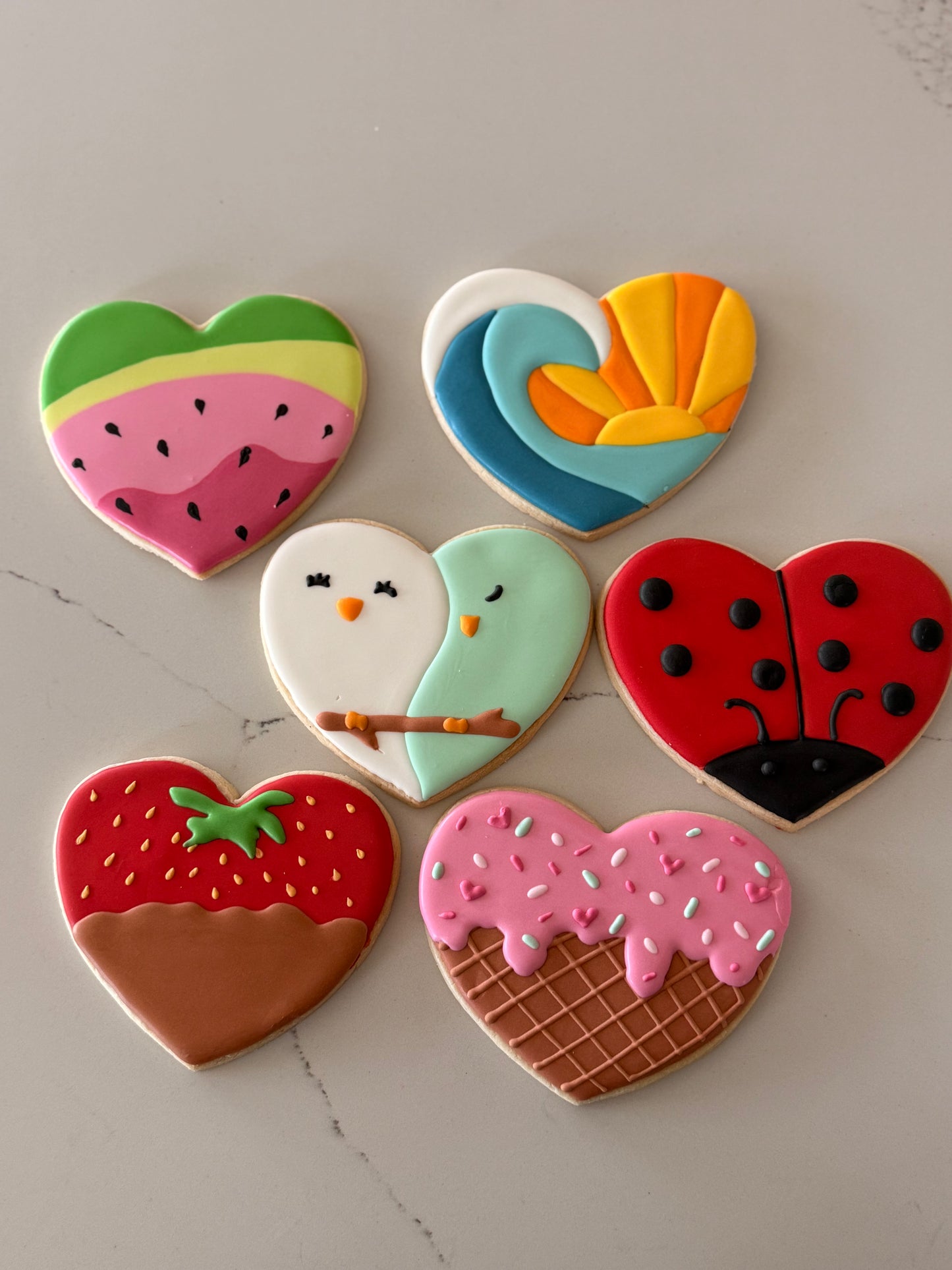 From the Heart – A Cookie Class (Beginner to Advanced Beginner)
