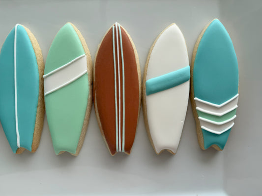 🏄‍♂️Surfboard Sugar Cookies - Beginner Class