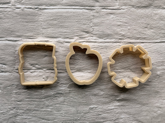 Teacher Gift Mini Cookie Cutter Set