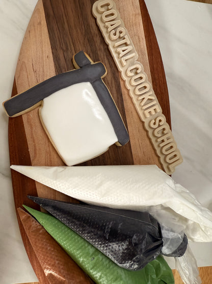 Custom 3D-Printed Name Plate for Bakers & Creators