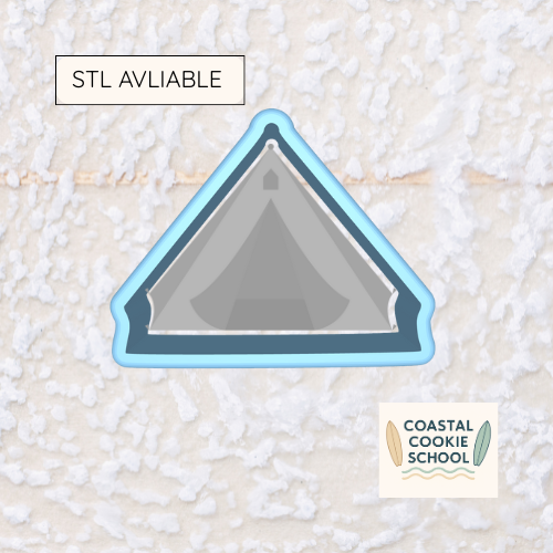 Camping Tent Cookie Cutter