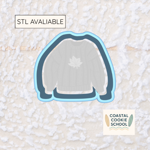 Cozy Sweater Cookie Cutter