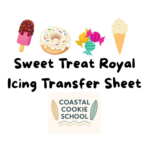 All Things Sweet Treats – Royal Icing Transfer Sheet