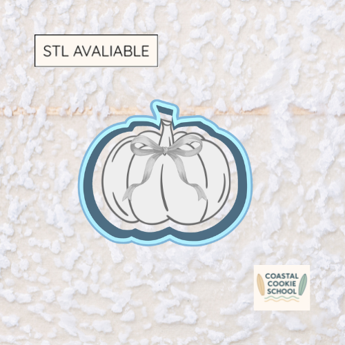 Bow Pumpkin Cookie Cutter