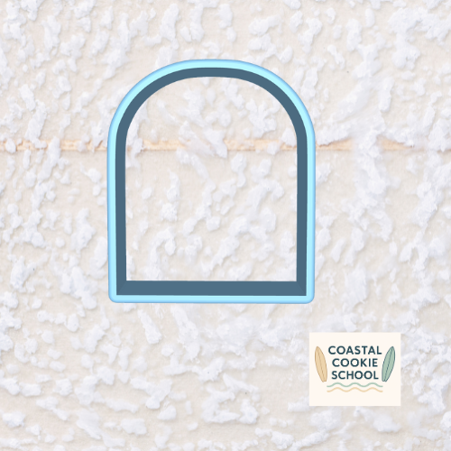 4-Inch Arched Cookie Cutter – Coastal Cookie School Exclusive